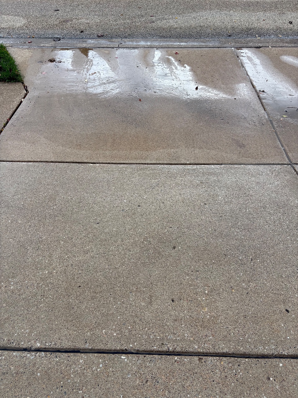 Whole-property pressure washing (siding, gutters, driveway, deck), after the work